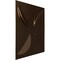 Ekena Millwork 19 5/8in. W x 19 5/8in. H Pinwheel EnduraWall Decorative 3D Wall Panel Covers 2.67 Sq. Ft. WP20X20PICAB - alternate 3